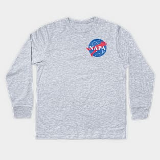 NAPA - small logo (distressed) Kids Long Sleeve T-Shirt
